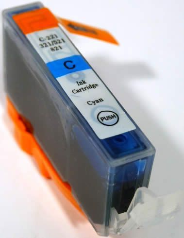 Image of Canon ink (itmedia) CLI-521 Cyan *No Chip* (IT3329)